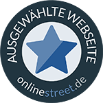Beste Bewertung auf Onlinestreet.de