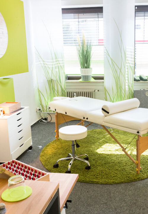 Bild zeigt Behandlunsgraum am Standort Kassel